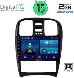 Digital IQ Car-Audiosystem für Hyundai Sonate 2000-2006 (Bluetooth/USB/AUX/WiFi/GPS/Android-Auto) mit Touchscreen 9"