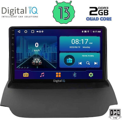 Digital IQ Car-Audiosystem für Ford EcoSport 2012-2018 (Bluetooth/USB/AUX/WiFi/GPS/Android-Auto) mit Touchscreen 9"