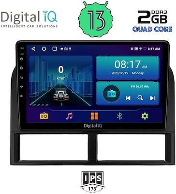 Digital IQ Ηχοσύστημα Αυτοκινήτου για Jeep Grand Cherokee 1999-2004 (Bluetooth/USB/AUX/WiFi/GPS/Android-Auto) με Οθόνη Αφής 9"