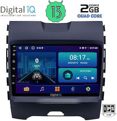 Digital IQ Car Audio System for Ford Edge 2015> (Bluetooth/USB/AUX/WiFi/GPS/Android-Auto) with Touch Screen 9"