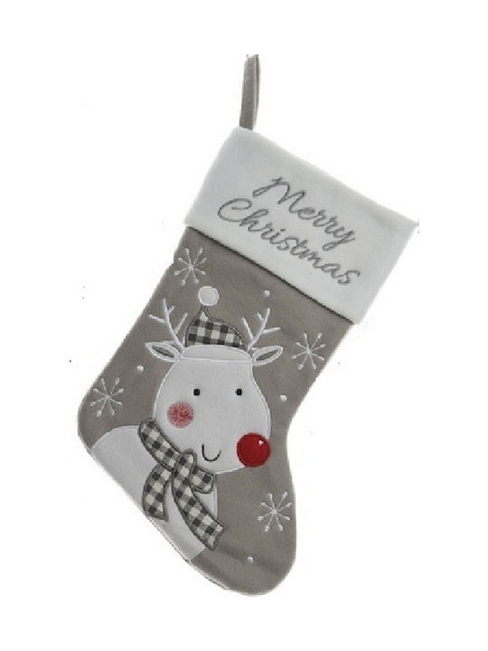 Christmas Decorative Fabric Socks with Santa Cl...