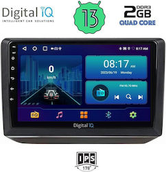 Digital IQ Car-Audiosystem für Skoda Fabia 2008-2014 (Bluetooth/USB/AUX/WiFi/GPS/Android-Auto) mit Touchscreen 10"