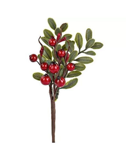 Weihnachtsdekoration Mistelzweig Länge 28cm. Künstlich