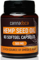 Cannadoca Hemp Seed Oil 60 софтджел Cannadoca Hemp Seed Oil 60 софтджел
