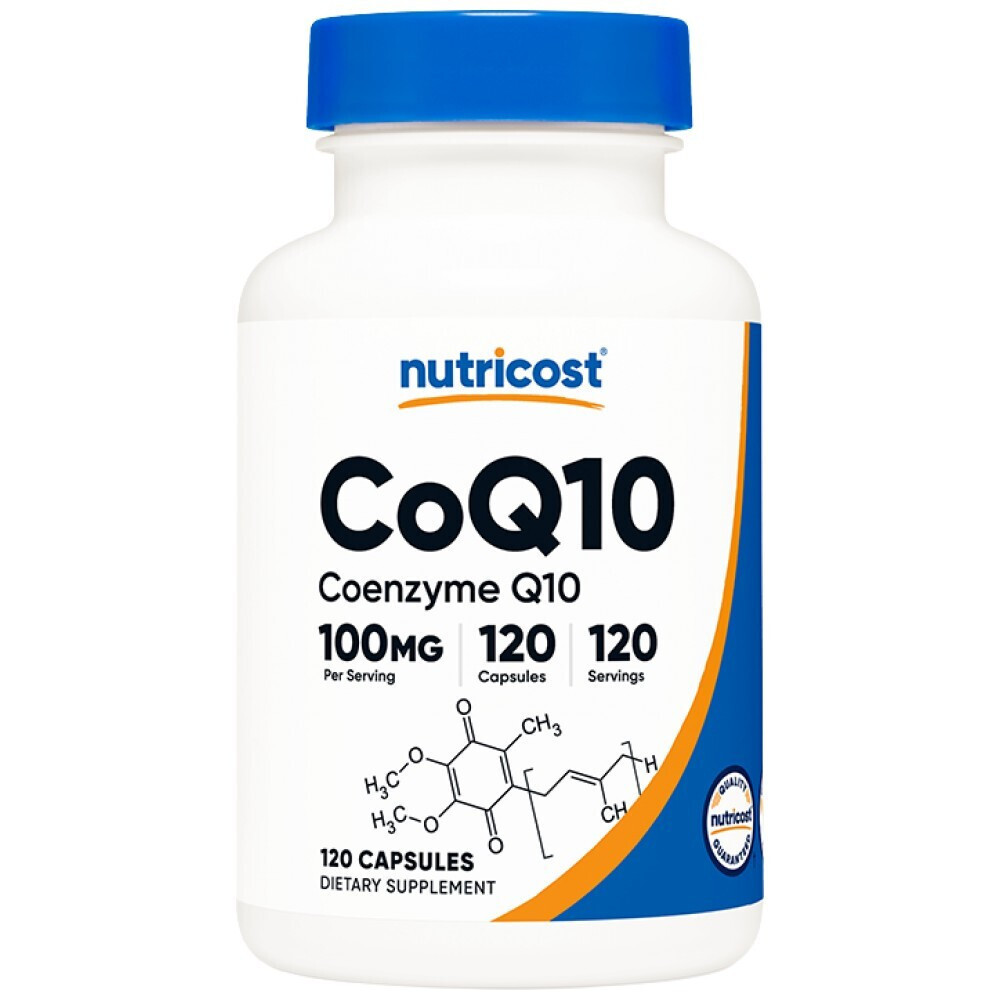 Complément Alimentaire Coenzyme Q10 100mg - 120 Gélules - Antioxydant - Energie Cellulaire