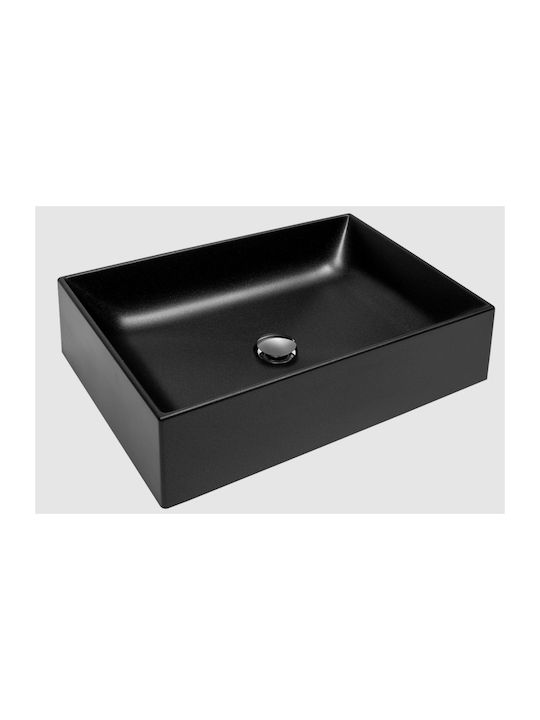 Turtl Επικαθήμενος Νιπτήρας Πορσελάνης 60x40cm ...