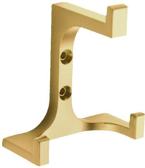 Finetto Wall Hanger Metal 3 Hooks Gold 243-9933ZORO 8.5x7cm