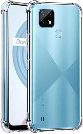 Techwave Antishock Задна корица Силикон Прозрачен (Realme C21)