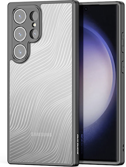Dux Ducis Aimo Series Umschlag Rückseite Silikon / Kunststoff 1.2mm mit Band Schwarz (Ehre 8A)
