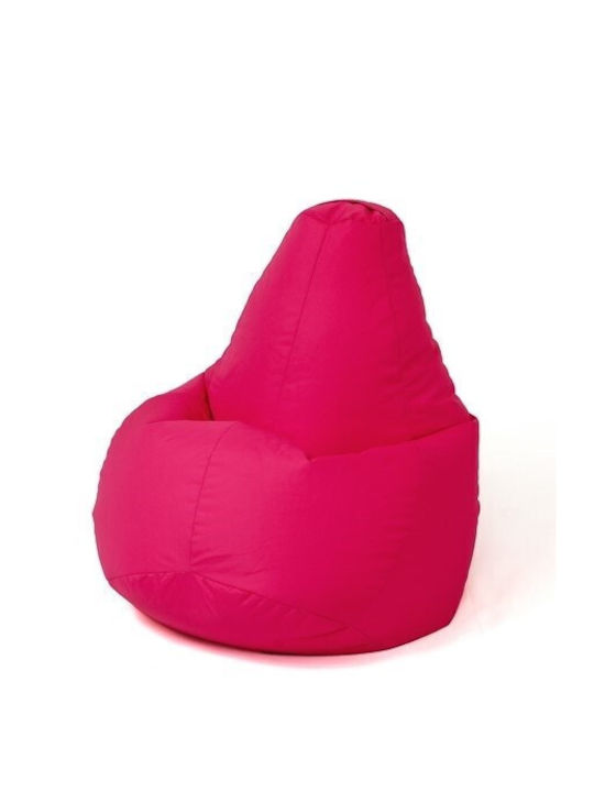 Bean Bag Chair Poof Pear Fuchsia