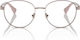 Ralph Lauren Дамски Метален Рамка за Очила Розово злато RA6057 9427
