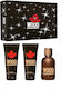 Dsquared2 Wood For Him Ανδρικό Σετ με Eau de Toilette 3τμχ