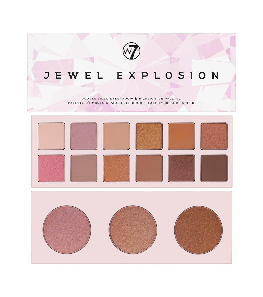 W7 Cosmetics Παλέτα με Σκιές Ματιών σε Στερεή Μορφή Jewel Explosion