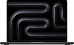 Apple MacBook Pro 14" (2023) 14.2" Retina Display 120Hz (M3-Pro 12-Kern/18GB/1TB SSD) Space Black (Internationale Englische Tastatur)