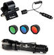 Olight Wiederaufladbar Taschenlampe LED mit maximaler Helligkeit 420lm Schwarz
