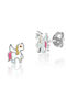 Bijou Box Kids Earrings Studs Unicorns made of Silver