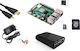 Raspberry Pi 4 Model B Low Budget Kit Barebone (Cortex-BCM2711 / 2 GB RAM)