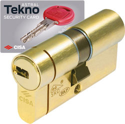 Cisa Κύλινδρος Κλειδαριάς Ασφαλείας Astral Tekno Pro 62mm (28-34) Cisa Κύλινδρος Κλειδαριάς Ασφαλείας Astral Tekno Pro 62mm (28-34)