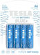 Tesla Batteries Blue+ Alkaline Batterien AA 1.5V 4Stück