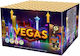 ΜΑ.ΒΙ.ΠΥ. Εναέριο Πυροτέχνημα VEGAS με 100 Βολές & Διάρκεια 60 Δευτερόλεπτα Πολύχρωμο