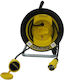 Stanley Waterproof Extension Reel Cord 3 x 1.5mm²/40m Black