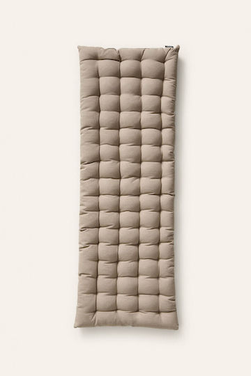 Calma House Gavema Bench Cushion Garden Stone 40x120cm