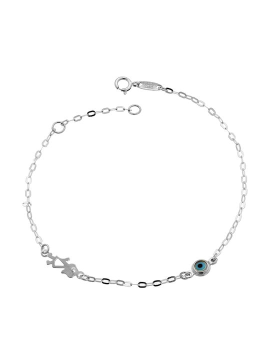Kids Bracelet with Evil Eye