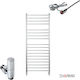 Thermo Electric Towel Rail 300W 120x50cm Silver