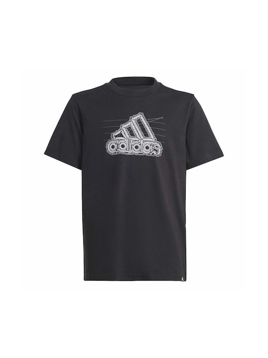 Adidas Детска тениска Черно