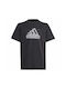 Adidas Kinder-T-Shirt Schwarz