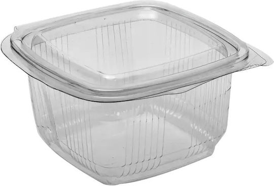 Ecocraft Disposable Plastic PET Tableware for Salads 250ml 100pcs