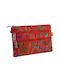 Pylones Kids Wallet with Coins with Zipper Red 37020