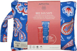 Apivita Bee Sun Safe Set cu Cremă de față pentru protecție solară & After Sun