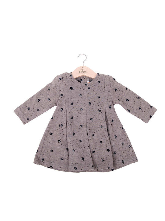 Babybol Mädchen Kleid Grey