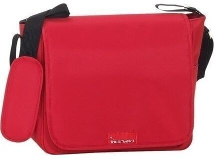 Interbaby Τσάντα-Αλλαξιέρα Ώμου/Χειρός Red 32x14x31εκ.