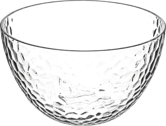 Bol de Servire Rotund Plastic Transparent