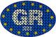 Auto Gs Autocolante Auto 10.5 x 7cm în Culoarea Albastru 1buc