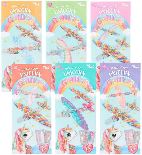 Depesche Meșteșuguri pentru copii Build Your Unicorn Glider (Diverse modele) 1 buc