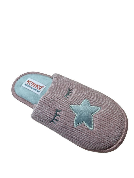 Mitsuko Kids Slippers Pink