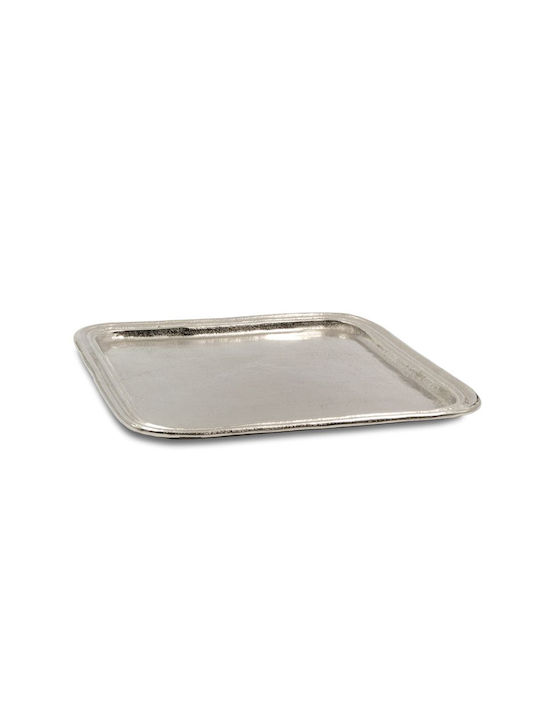 InTheBox Tavă Decorativă Aluminiu Pătrată 44cm 1buc