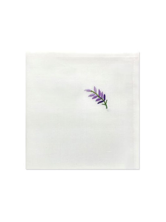 Roland Du Dreuilh Towel from 100% Cotton in Purple Color