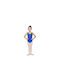 Kapola Bodysuit Blue for Ballet