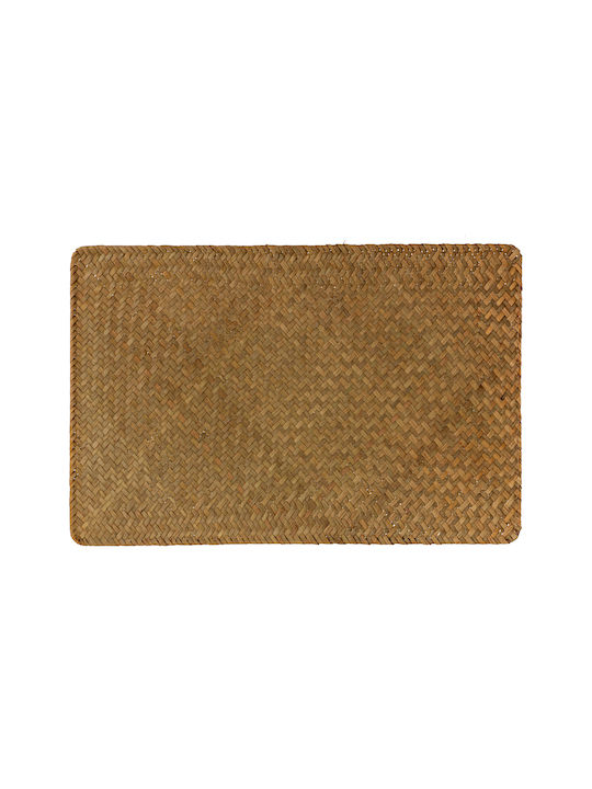 Bamboo Placemat Brown 45x30cm