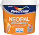 Vivechrom Neopal Ultra Resist Base P Plastic Watercolor Paint for Interior Use Neopal ultra resist base p 1lt