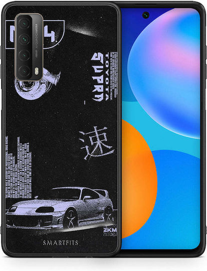 Smartfits Tokyo Drift Umschlag Rückseite Schwarz (Huawei P Smart 2021) 7634181226651_43310727856283