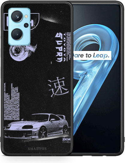 Smartfits Tokyo Drift Задна корица Черен (Опо А96)