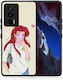 Smartfits Walking Mermaid Back Cover White (Poco F5 Pro) 8469451571539_46831866806611