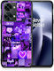 Smartfits Collage Stay Wild Back Cover Violet (OnePlus Nord 2T) 7631996485787_43305408561307