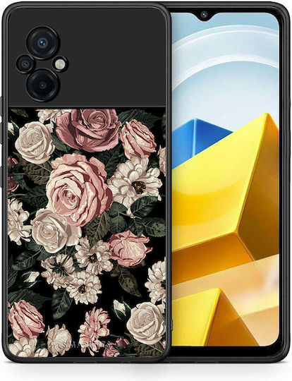 Smartfits Flower Wild Roses Back Cover Ροζ (Poco M5)