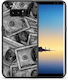 Smartfits Money Dollars Back Cover Γκρι (Galaxy Note 8)
